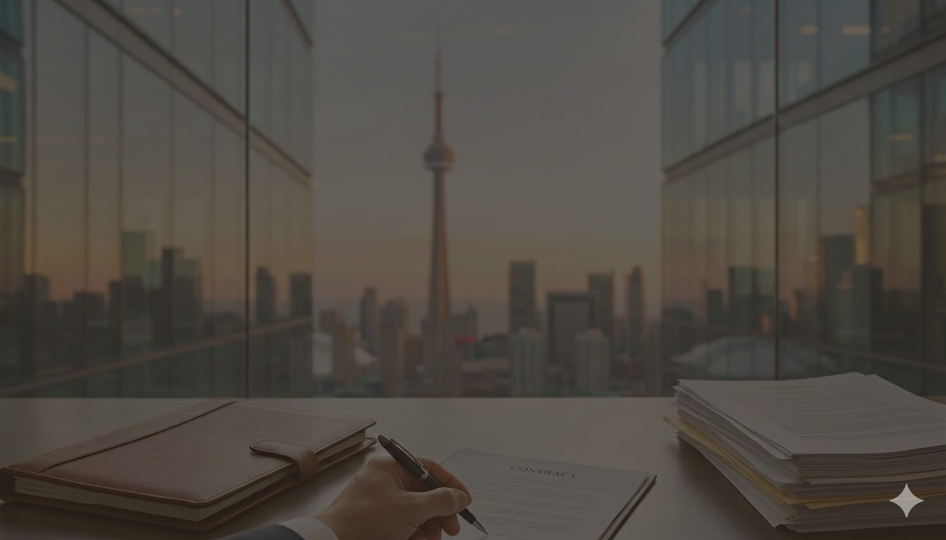 Contract Lawyer Toronto — Muddasir Law